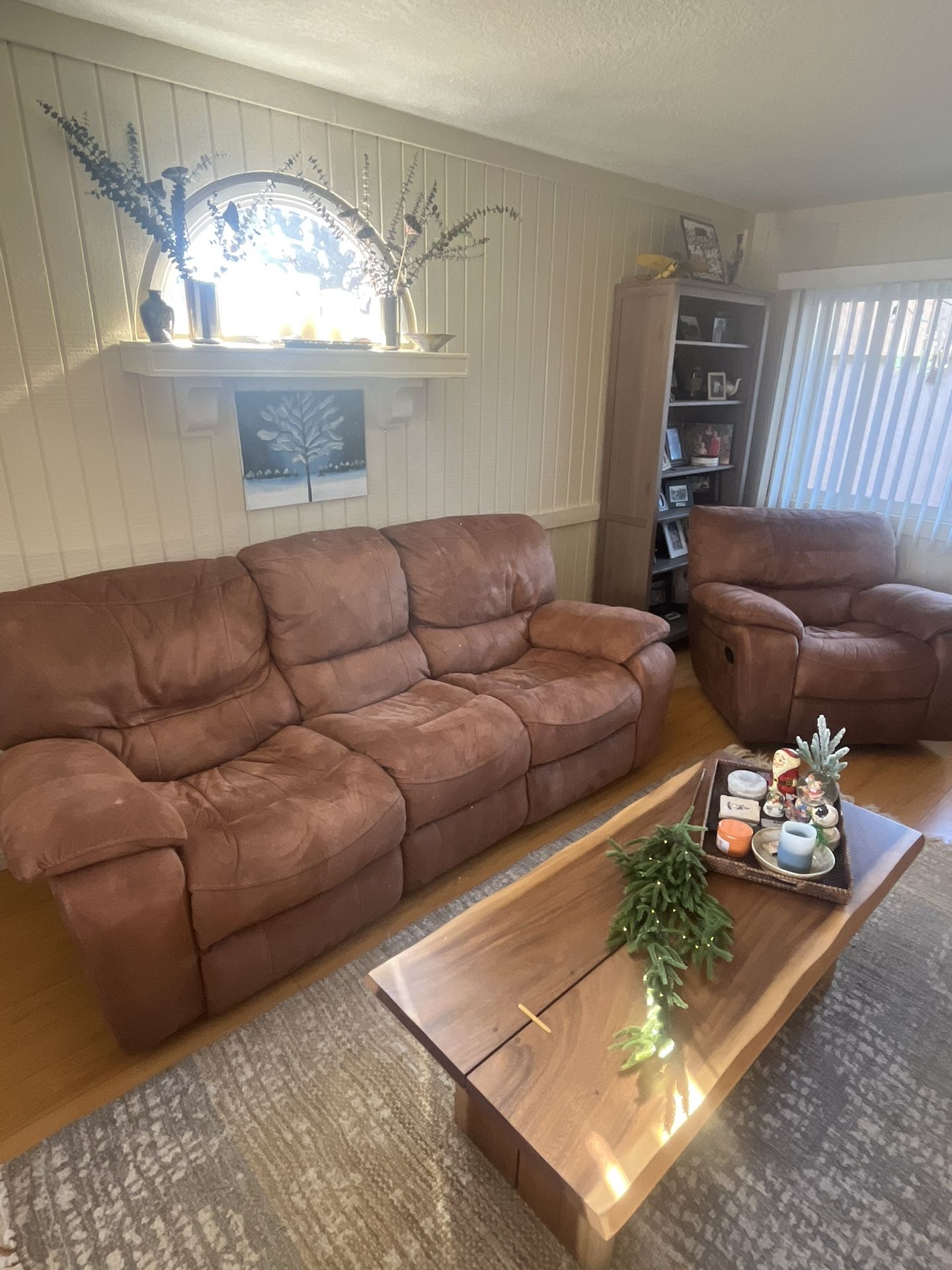 Sofa And Recliner