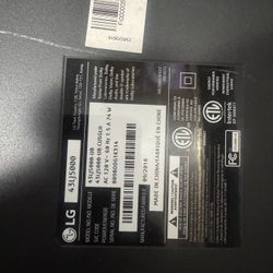 32 Inch LG Flat Screen 