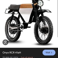 Onyx Electric Bike