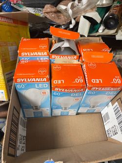 Sylvania 60W A19 LED Light Bulbs Lot