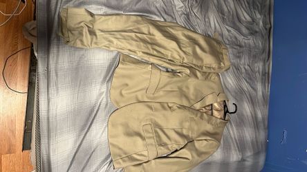 Beige suit