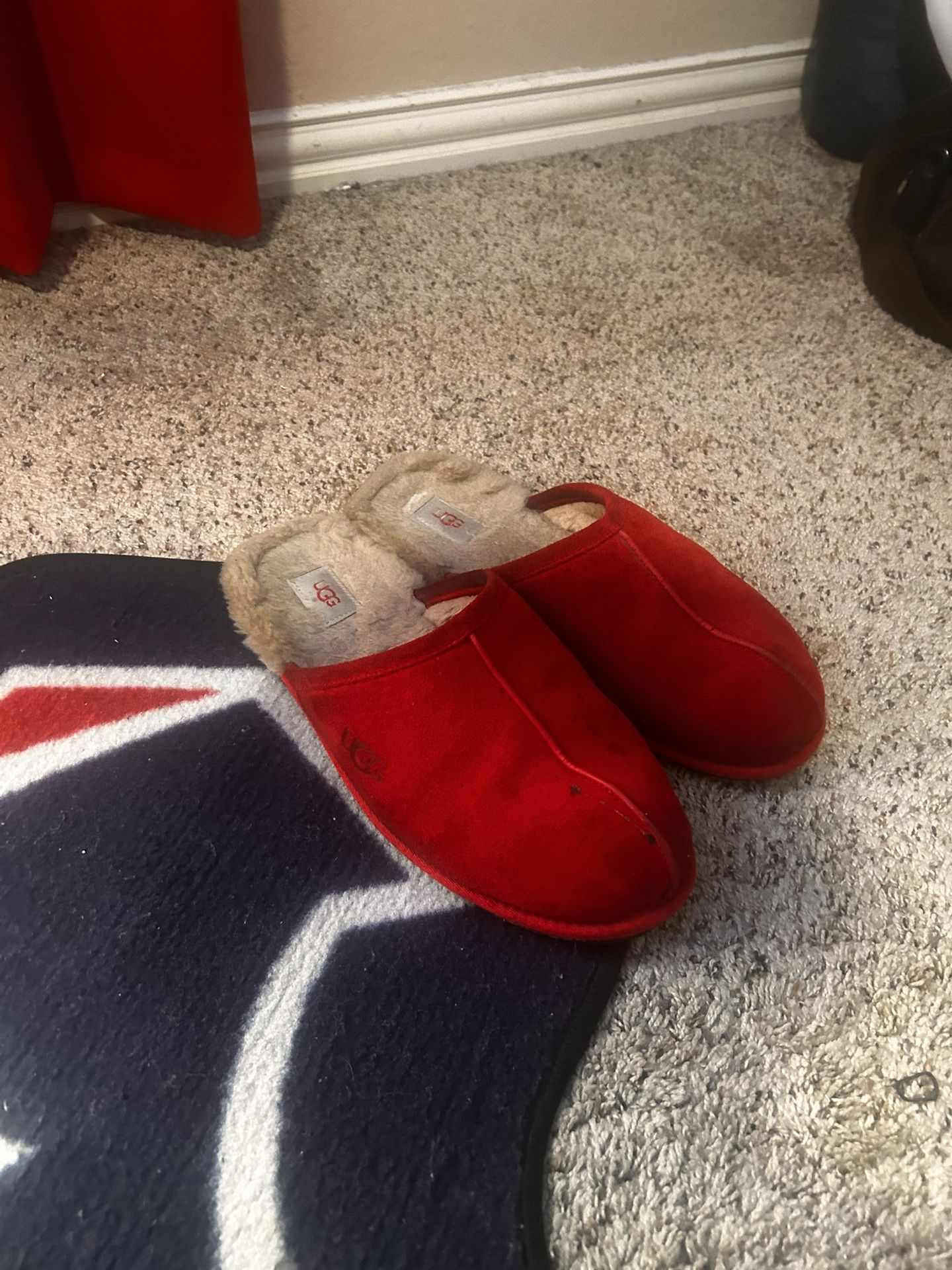 Ugg “Red” Slippers