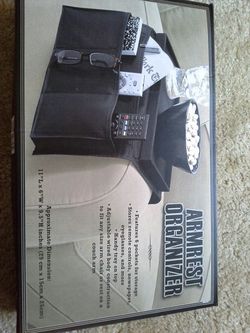 CHAIR / SOFA/ COUCH ARMREST ORGANIZER BRAND NEW