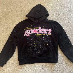 Sp5der Pink V2 Hoodie 