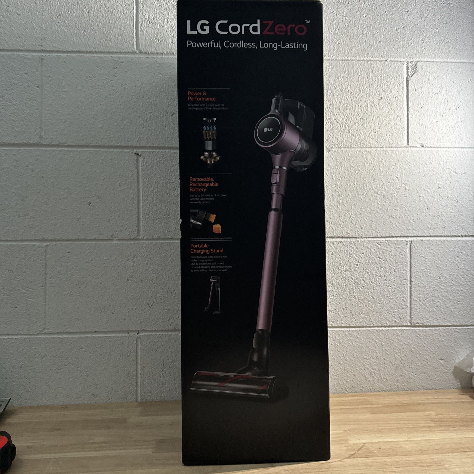 LG CordZero A9 Cordless Stick Vacuum - Blossom Pink (A912PM)