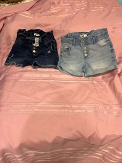 Girls shorts size 12 and 8 price for both