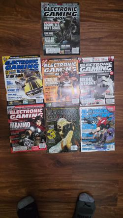 Game magazines EGM