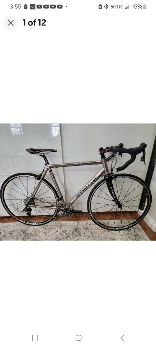 Motobecane Le Champion 53cm 20 speed Titanium Road