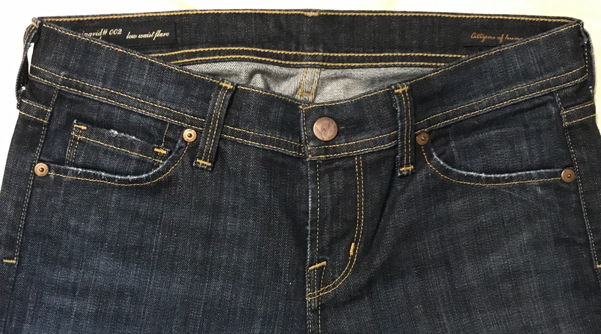 Like New Citizens of Humanity Straight Leg Jeans Size 30