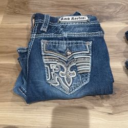 Woman Rock Revivals Size 30 