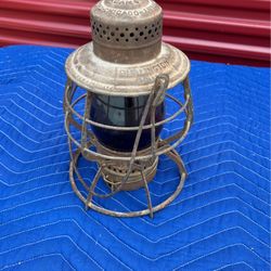 The Adam’s Westlake Company Chicago Train Lantern 