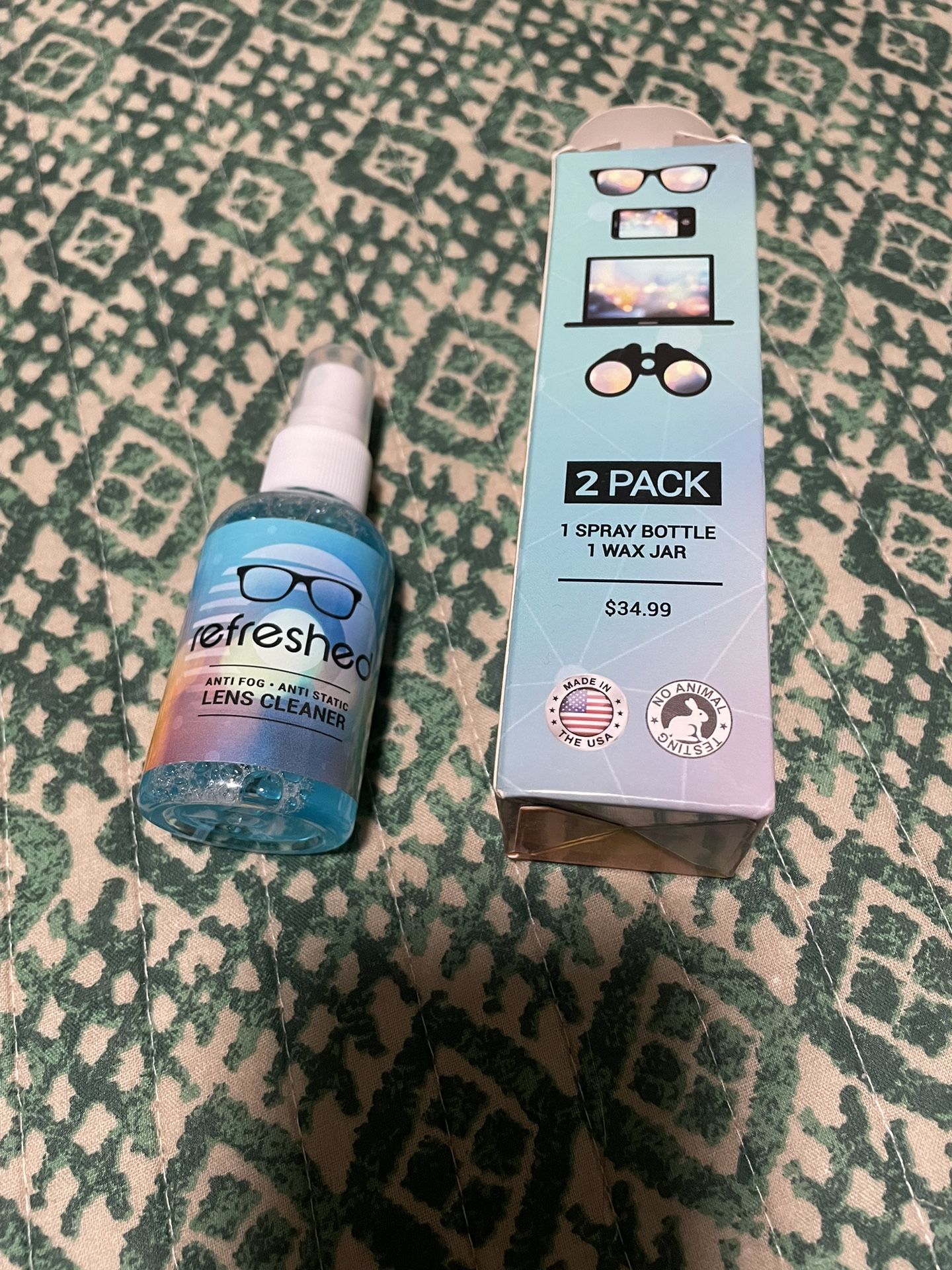 Lens Spray Cleaner And Wax