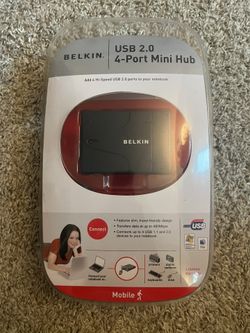 USB 4- Port Mini Hub 