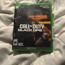 Call of Duty Black opps 6 Xbox X/S + Xbox One