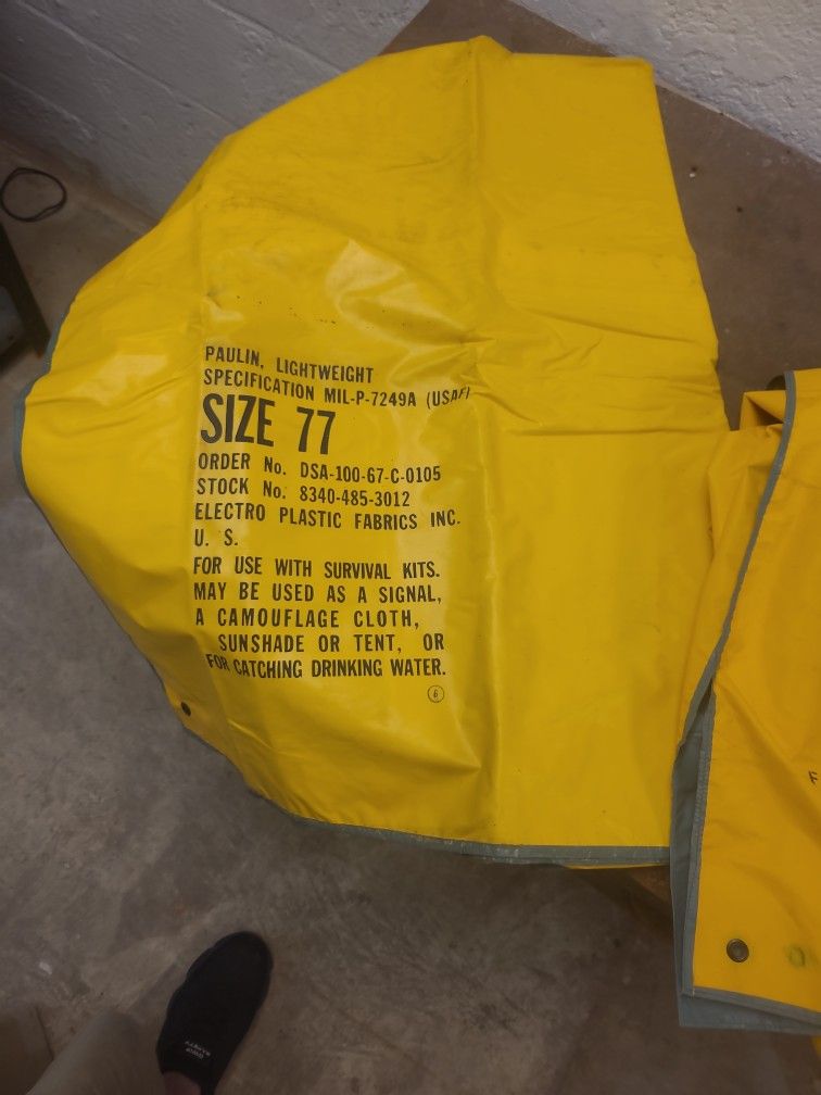 Vintage 1967 Vietnam Aviation Survival Kit (Count 2)