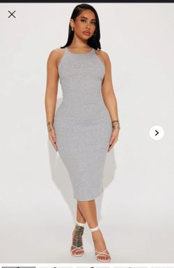 3x ribbed dress