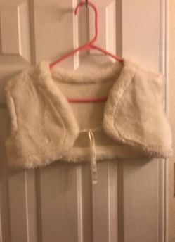 Bratz white vest size 6x