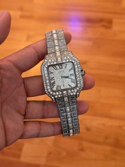 Iced out watch