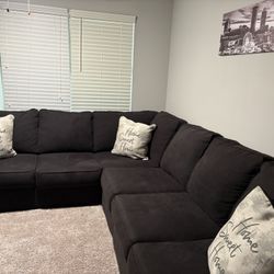 Black couch 