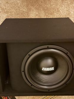 Sundown Audio Ev4 12 Inch subwoofer $200 OBO