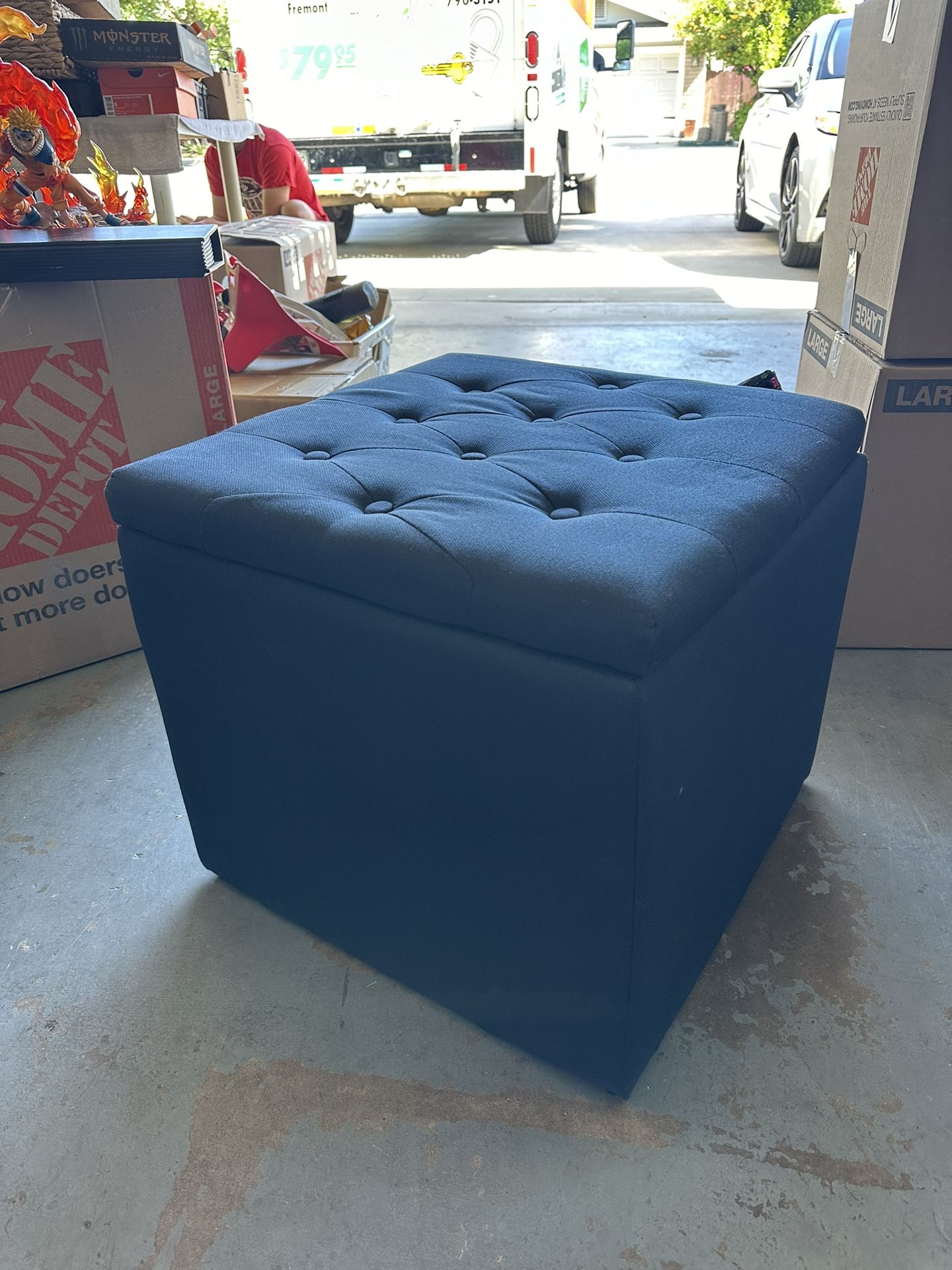 Ottoman Chair With Storage 