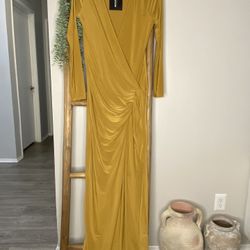 Mustard Dress