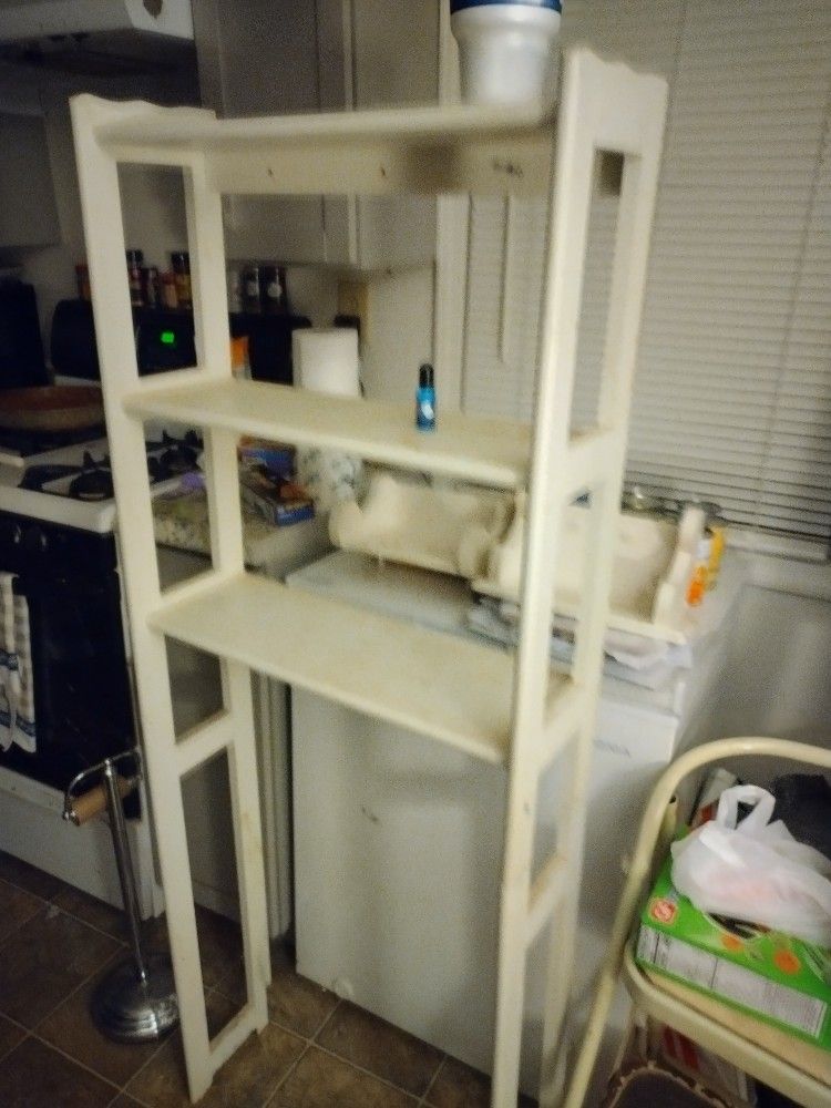 Over The Toilet Rack And TP Holder