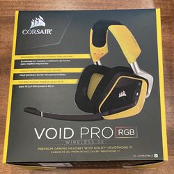 Corsair Void Pro RGB Wireless SE headset Dolby 7.1
