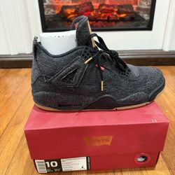 Jordan 4 Levi’s Black