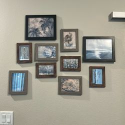 Frames With Printed Paintings