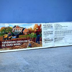 Brand new 50 in. 26 cu. ft. Lawn Sweeper