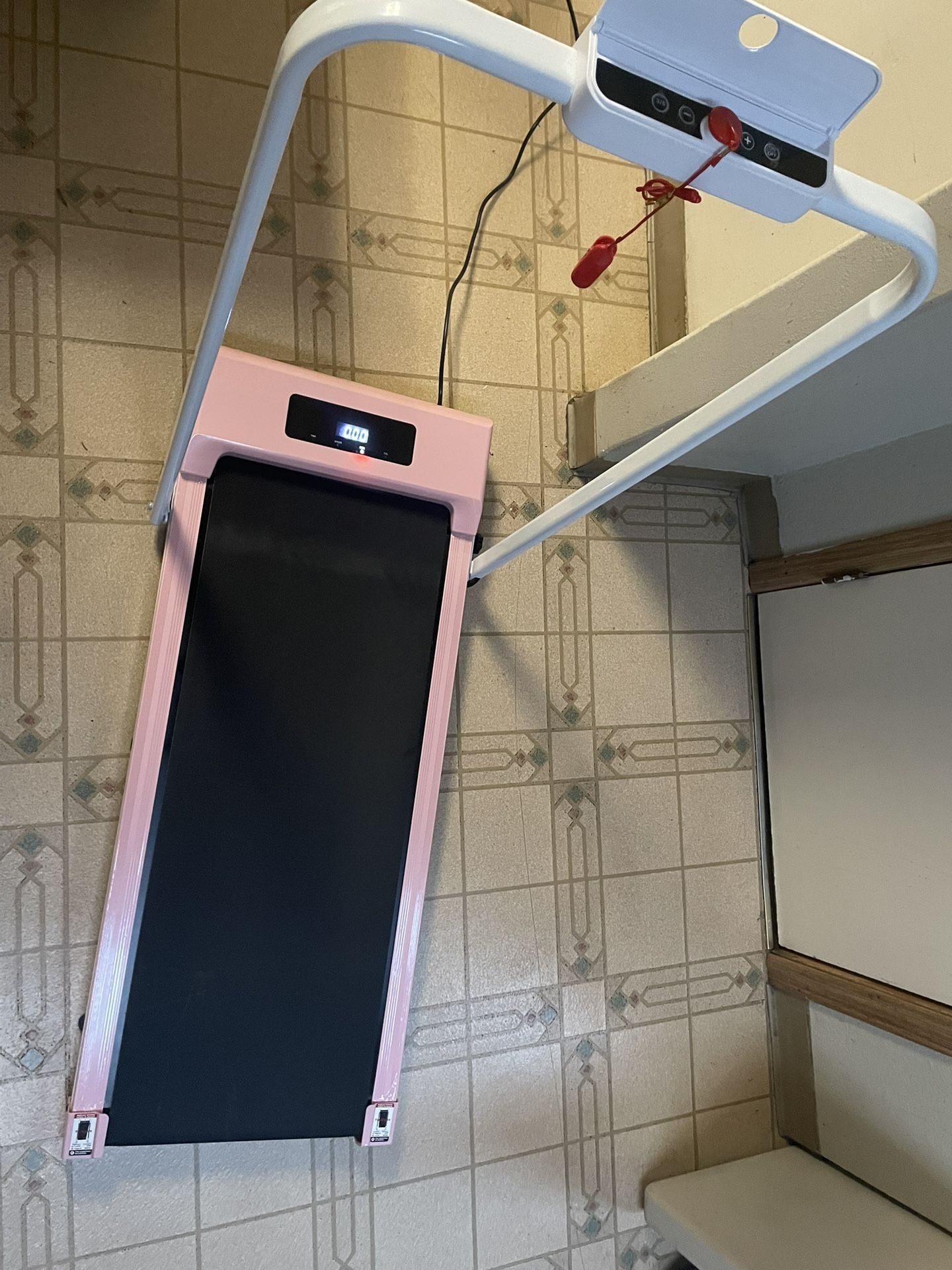 Pink Exercise Treadmill (Walking Pad)