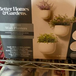 Set Of Wall Planters