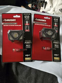 Superbright husky head lamps rechargeable