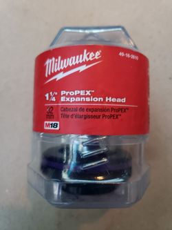 New 1-1/4" Propex Expansion head
