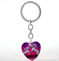 Unicorn keychain