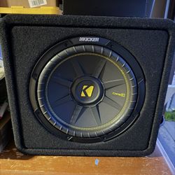 12 Inch Kicker CompC Sub With Box