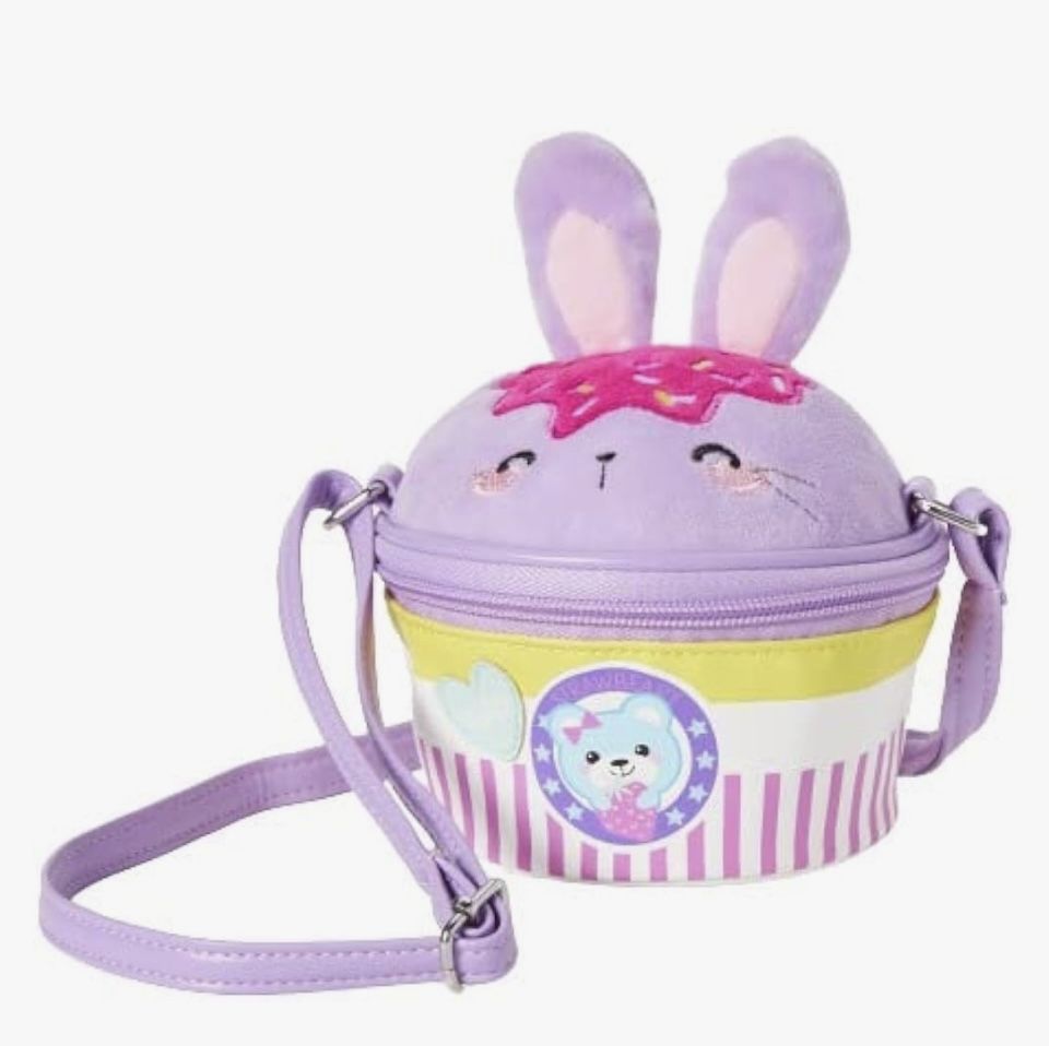Claire’s Bunny Cupcake Purse NWT