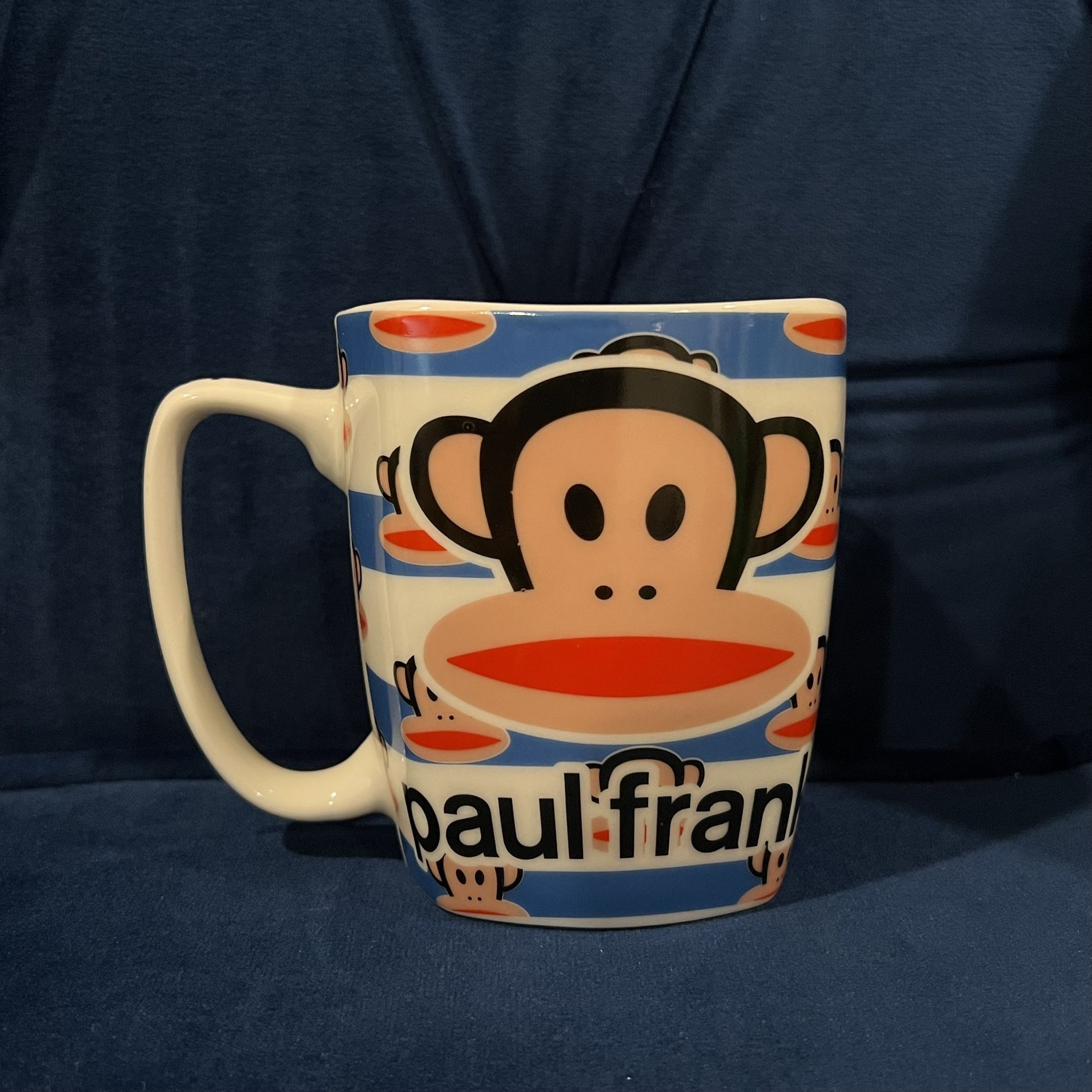 Paul Frank Monkey Mug Ceramic Collection 2025 Brand New Blue