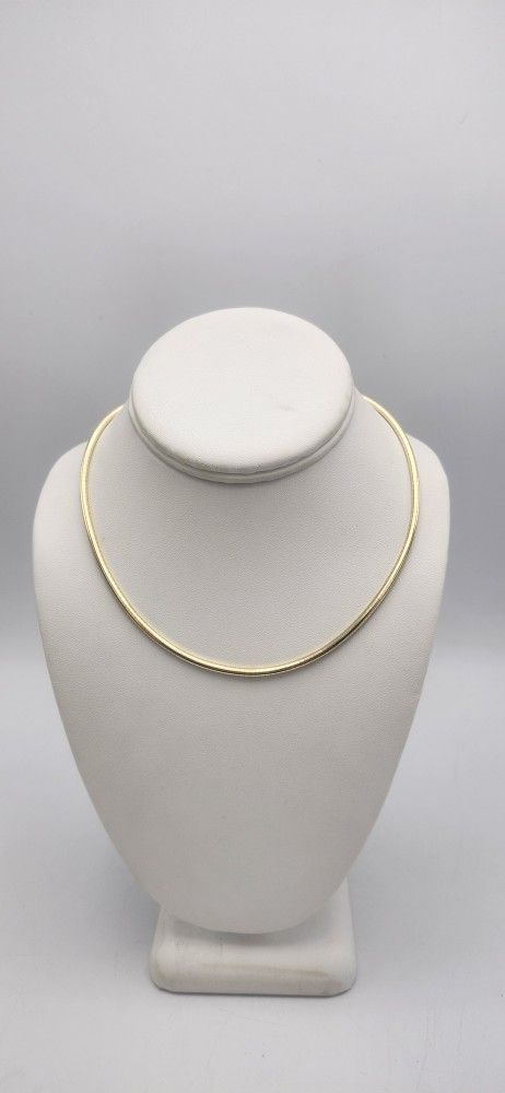 14kt Gold Omega Chain 19.2G 16" 3mm