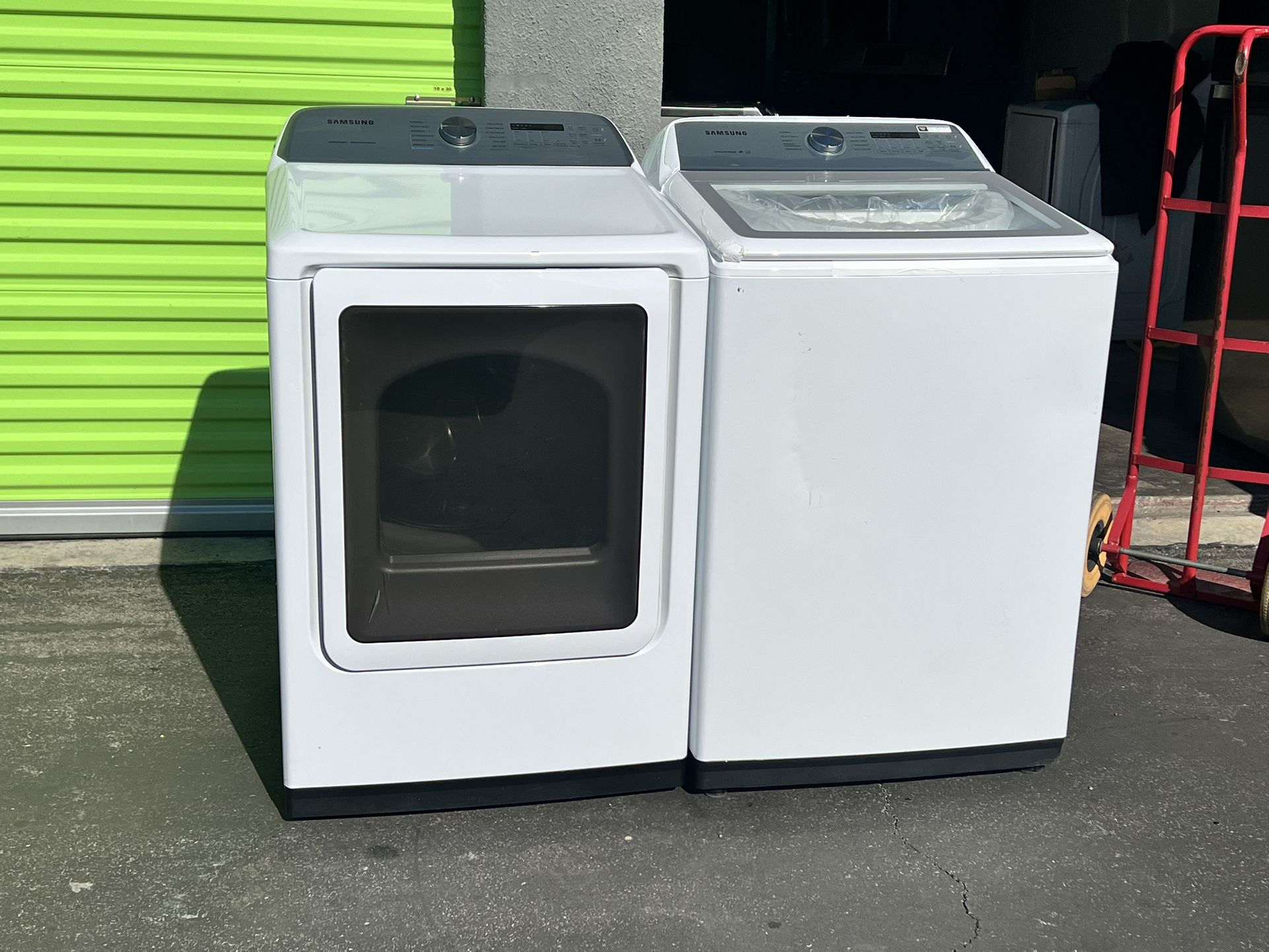 Samsung Washer And Dryer Gas Set