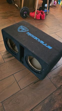 Rockville Dual 8" Subwoofer Enclosure (Empty Box) – Great Condition