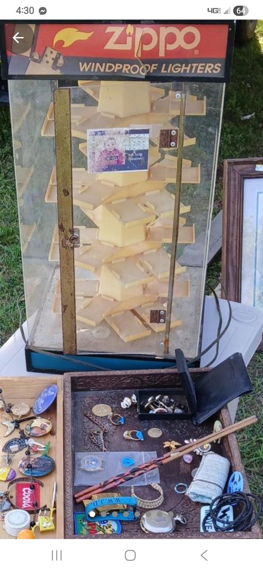 Zippo display case