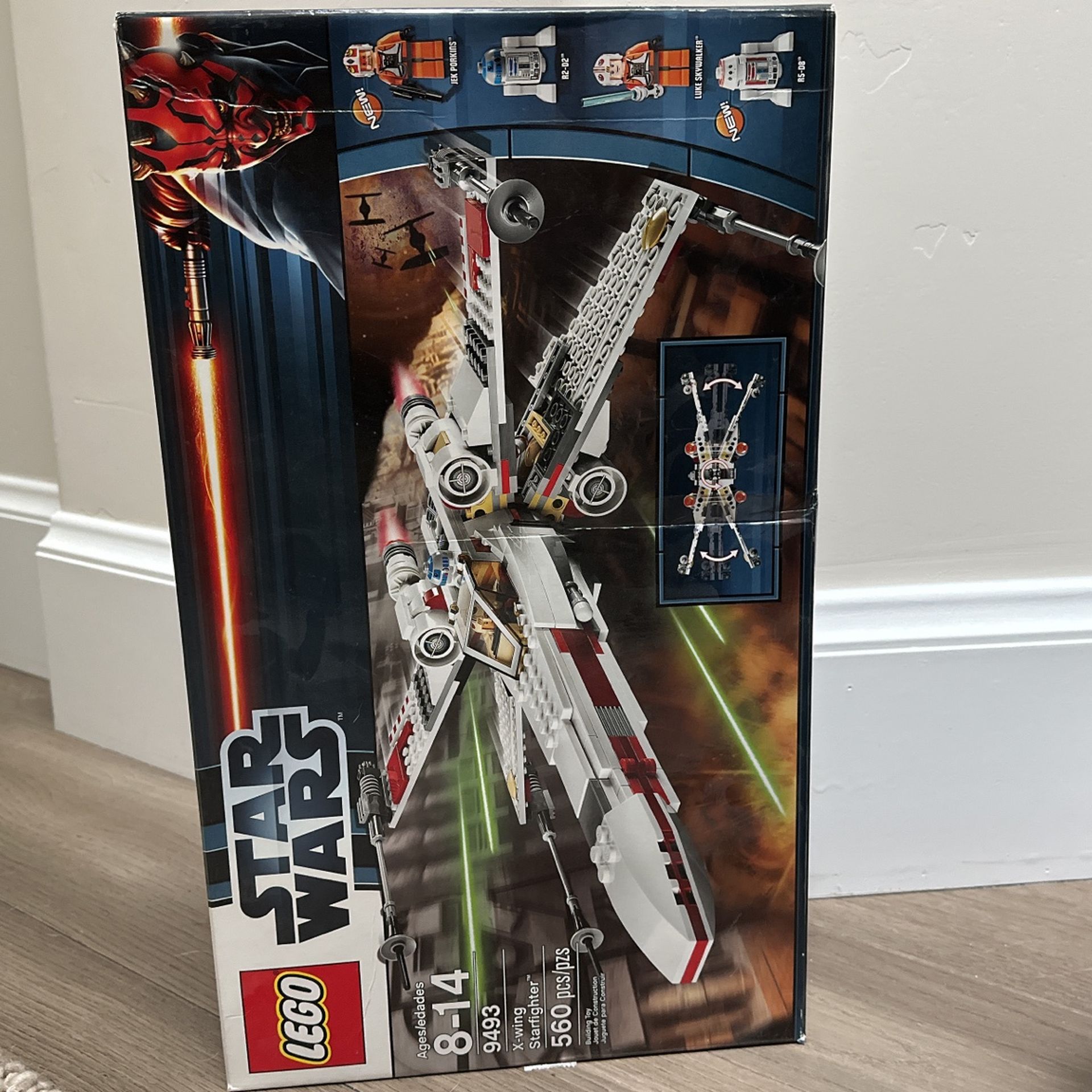 Lego Set Star Wars X Wing Star fighter 9493 Collectible