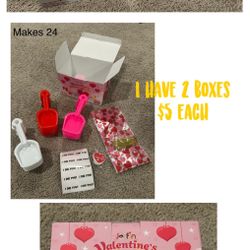 Kid’s valentines items/kit $5/box