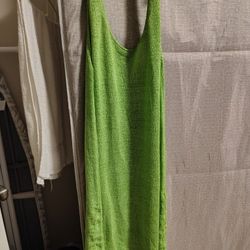 Light Green Beach Cover Up S-M
