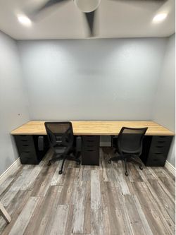 Desk - counter top - butcher block