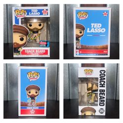 Funko Pop TV TED LASSO Coach Beard Exclusive 