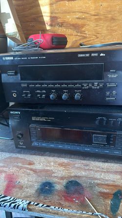 Yamaha R-V1105 and Sony STRD1015 Receivers