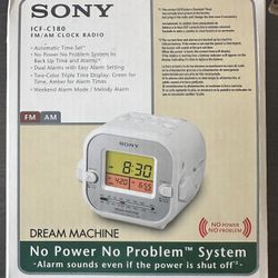 Sony Clock Radio